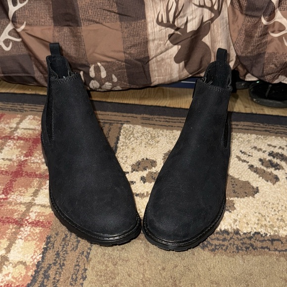 Black short boots size 8 Sonoma worn maybe once REALLY NICE retail $49 - Picture 5 of 6